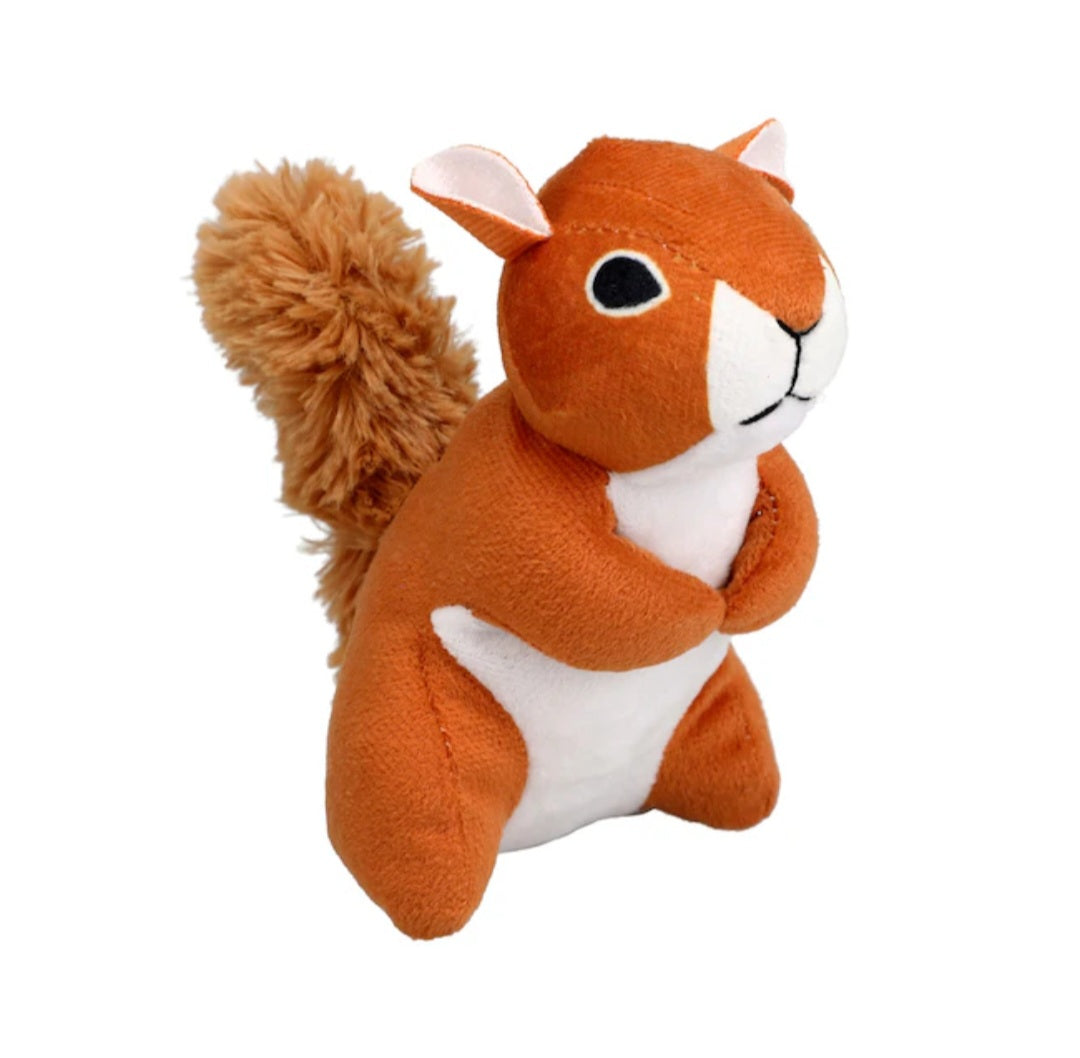 Animal Dog Toy - Orange Squirrel