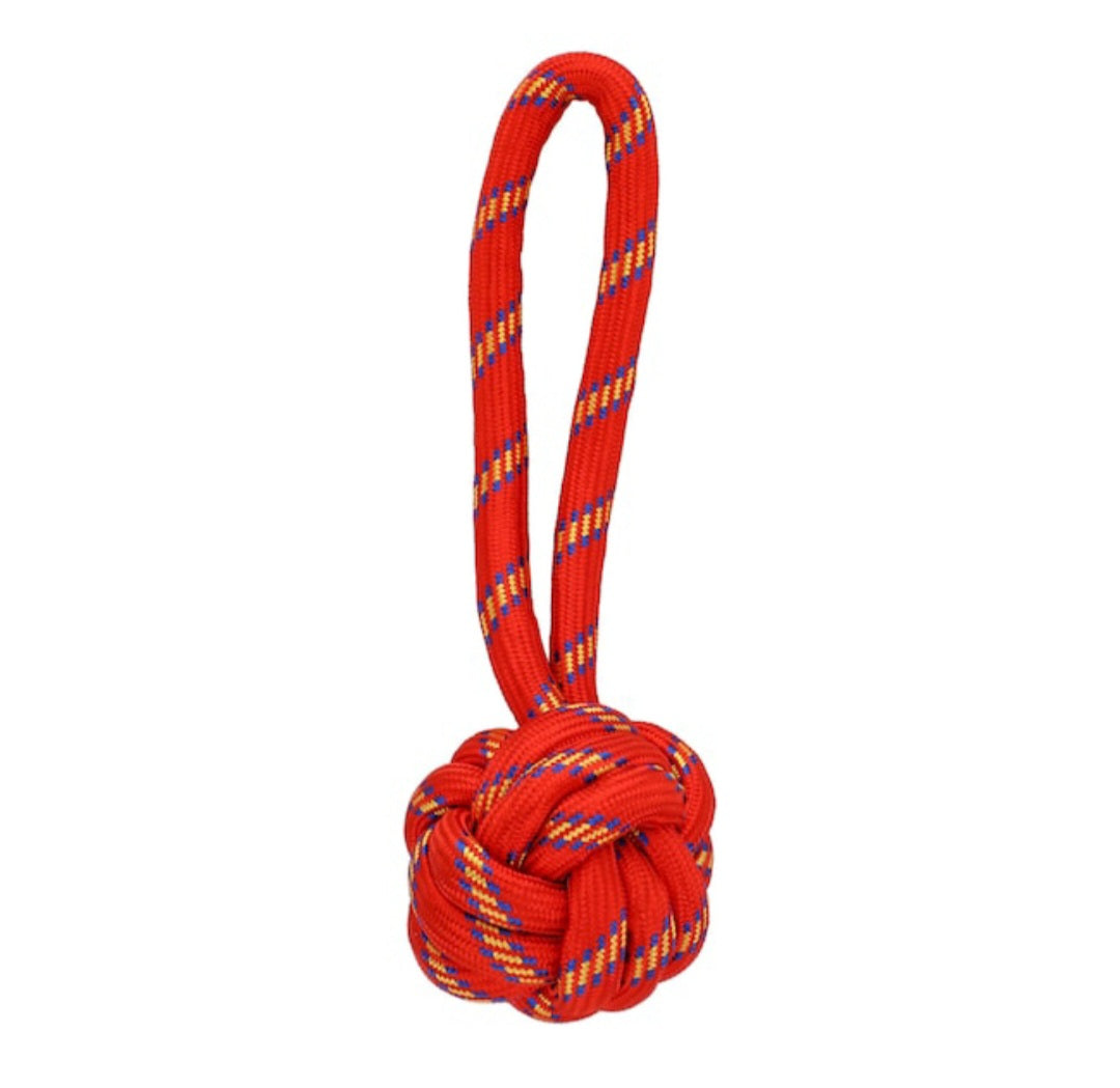 Animal Rope Ball Toy with Handle - Style #3