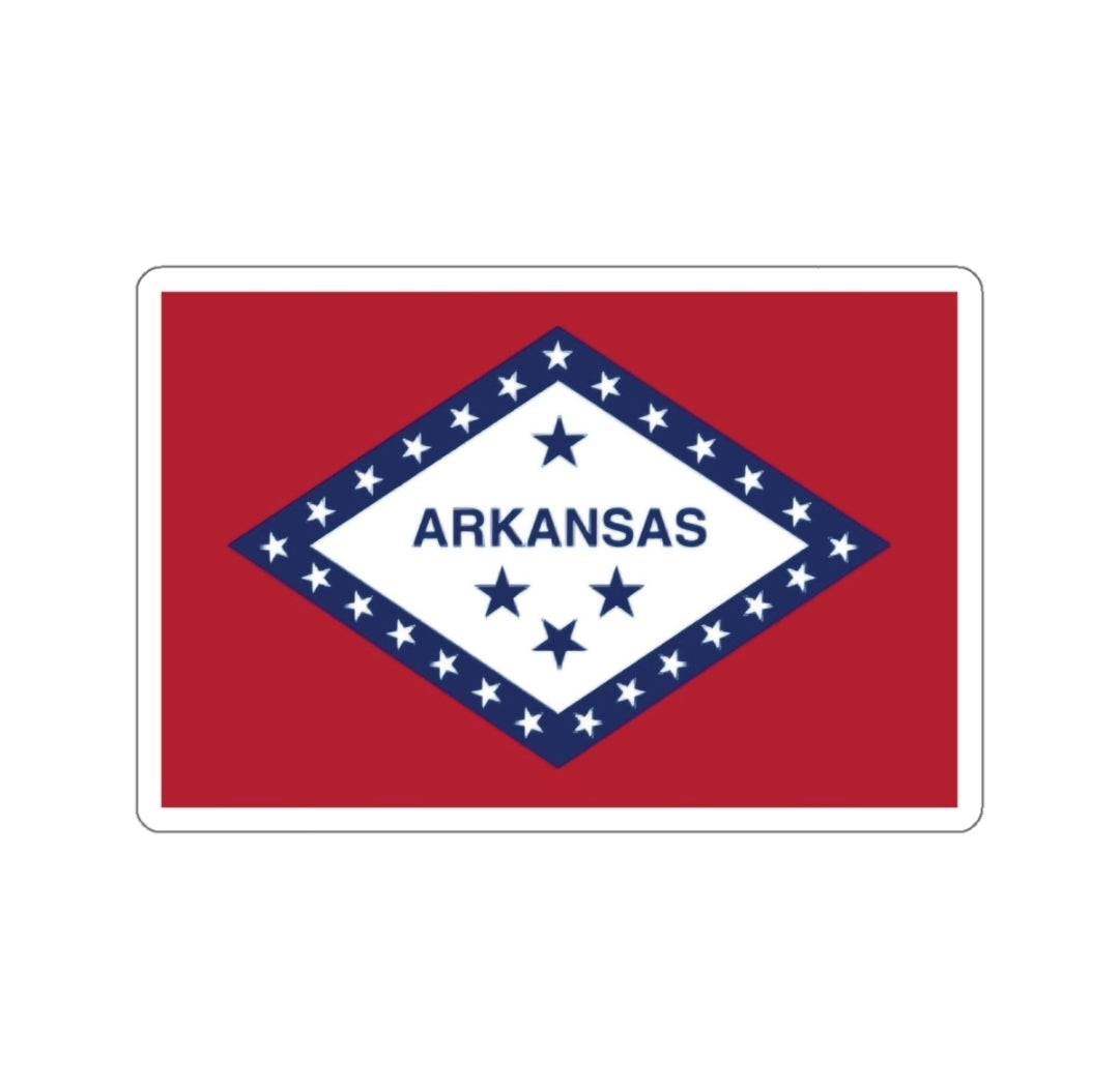 Arkansas Flag - Decal