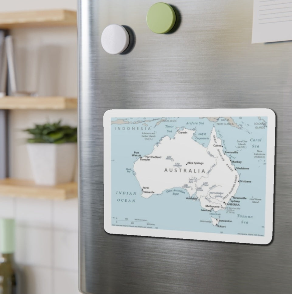 Australia Map - Magnet