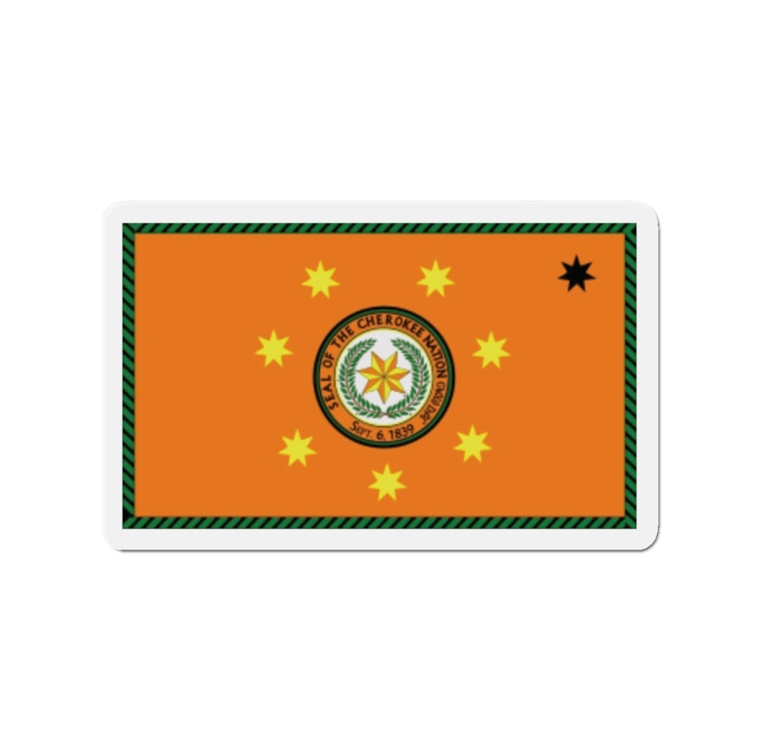 Cherokee Nation Flag - Magnet