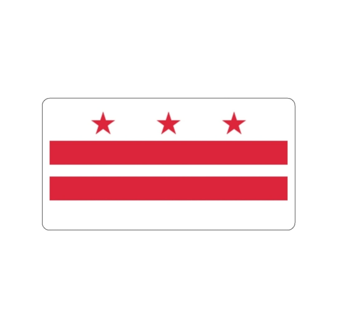 District of Columbia Flag - Decal