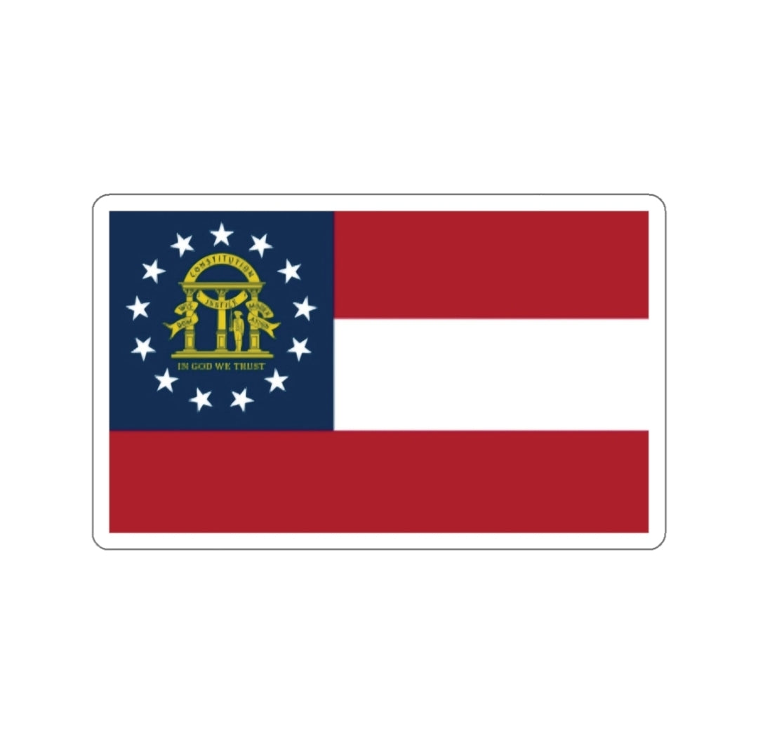 Georgia Flag - Decal