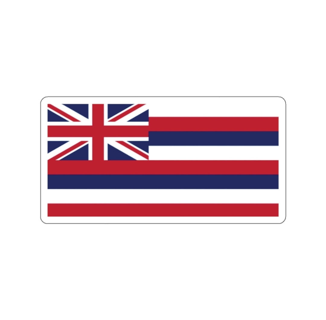 Hawaii Flag - Decal