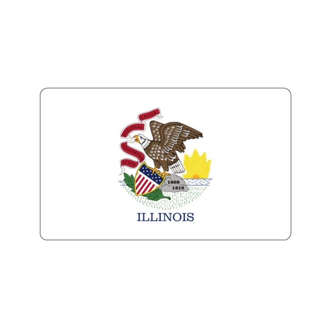 Illinois Flag - Decal