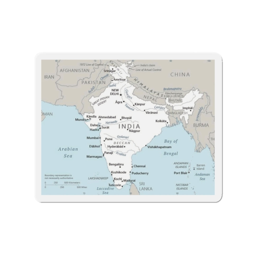 India Map - Magnet