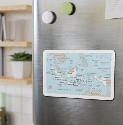 Indonesia Map Magnet