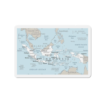 Indonesia Map Magnet