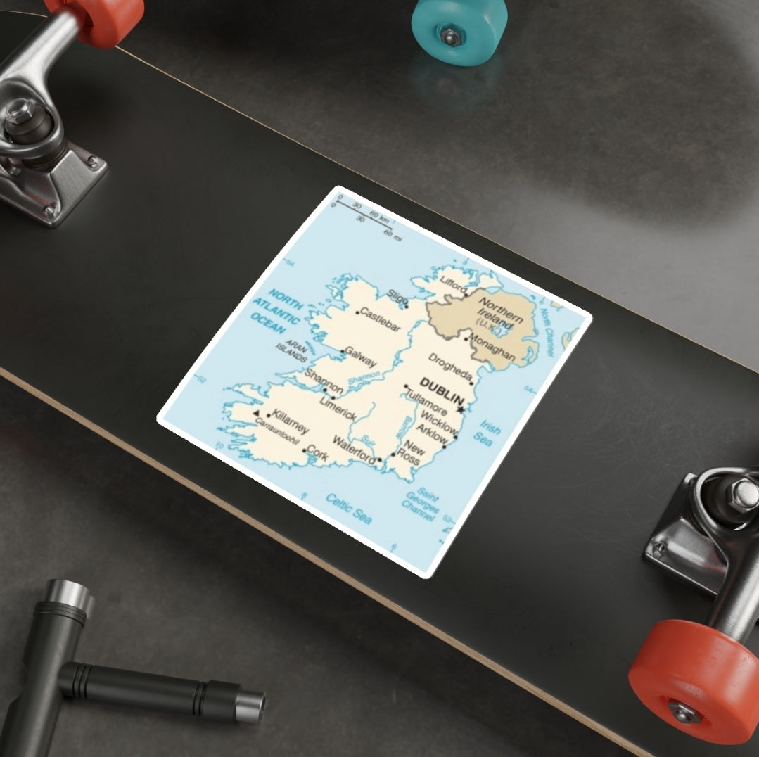 Ireland Map - Decal