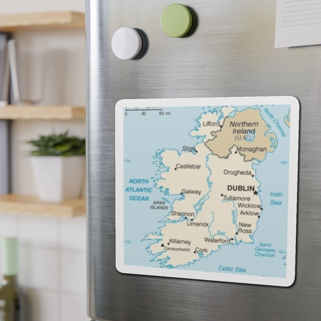 Ireland Map - Magnet