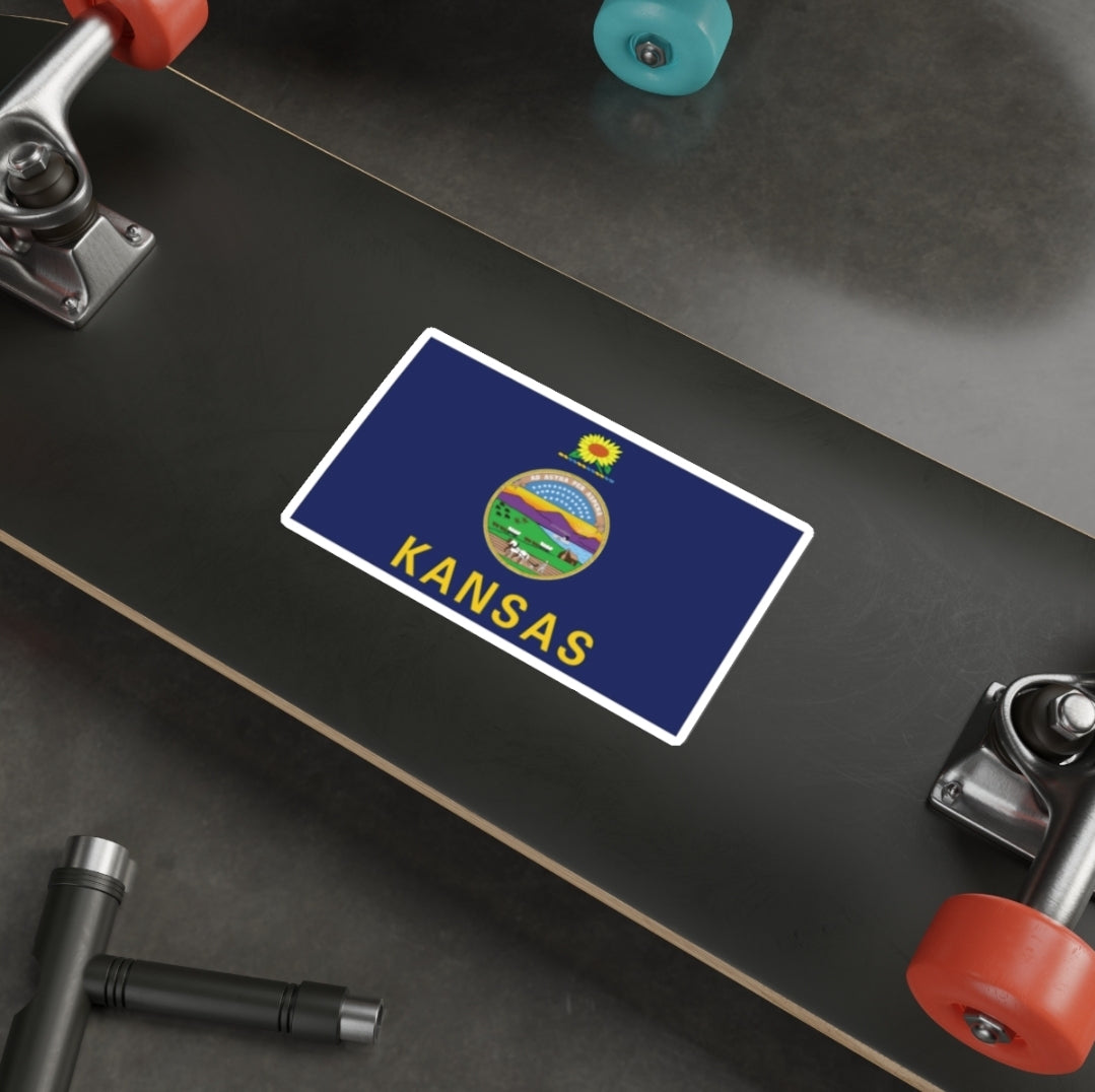 Kansas Flag - Decal