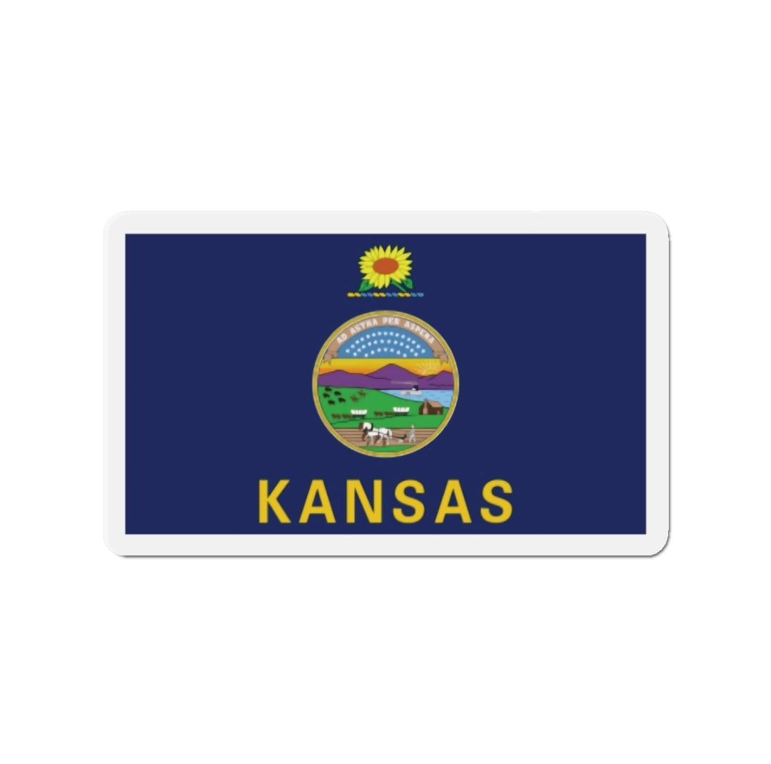 Kansas Flag - Magnet