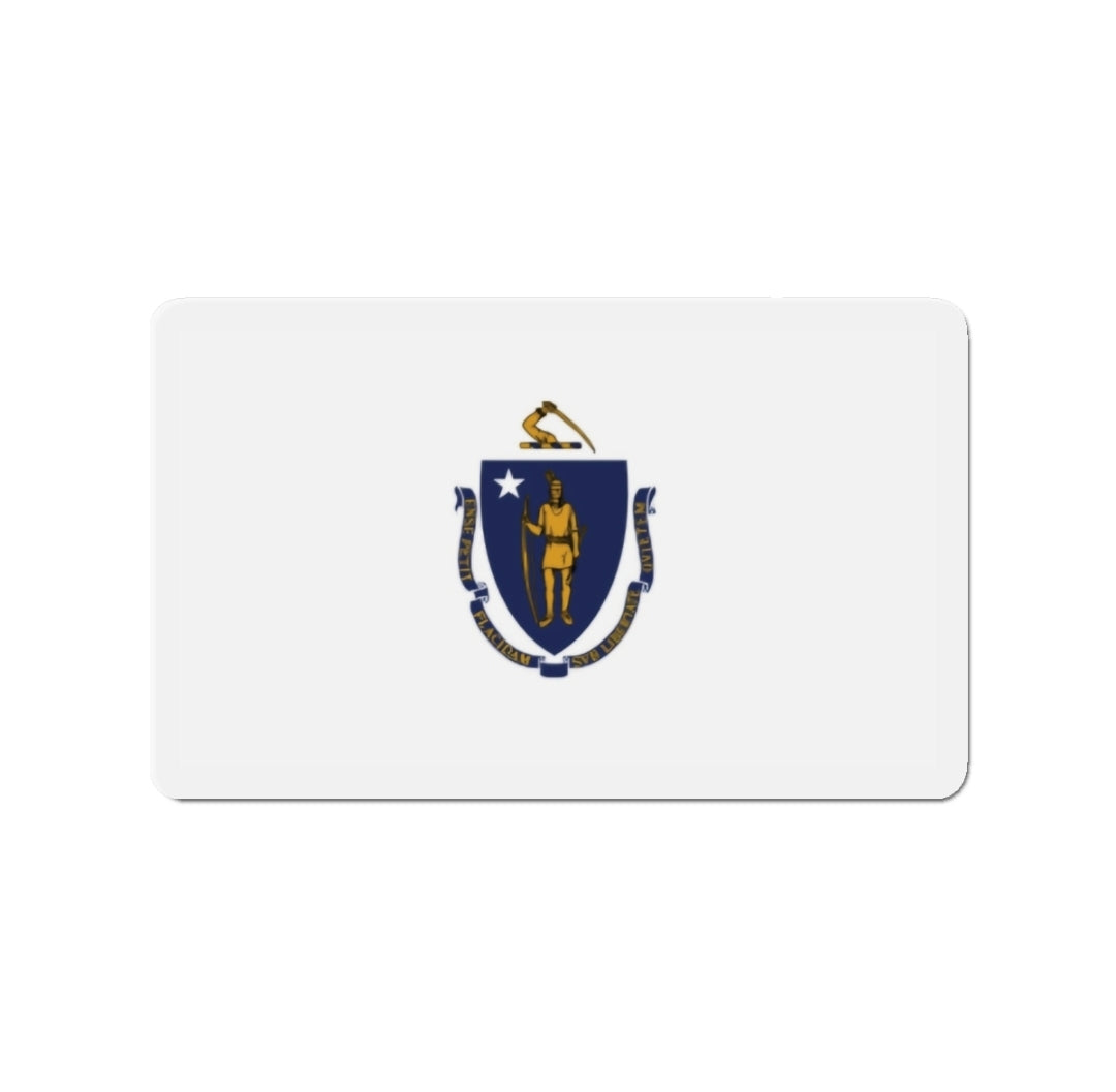 Massachusetts Flag - Magnet