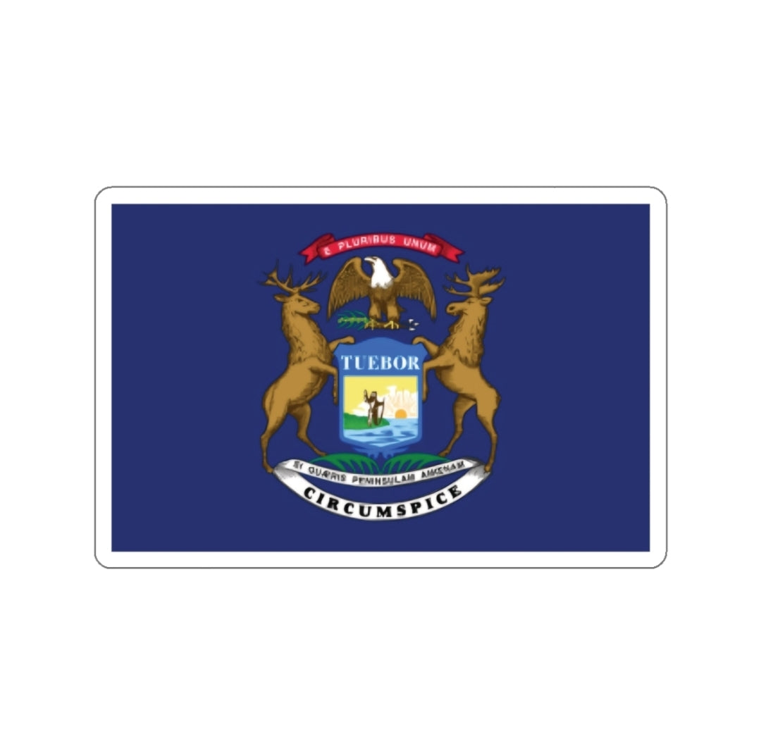 Michigan Flag - Decal