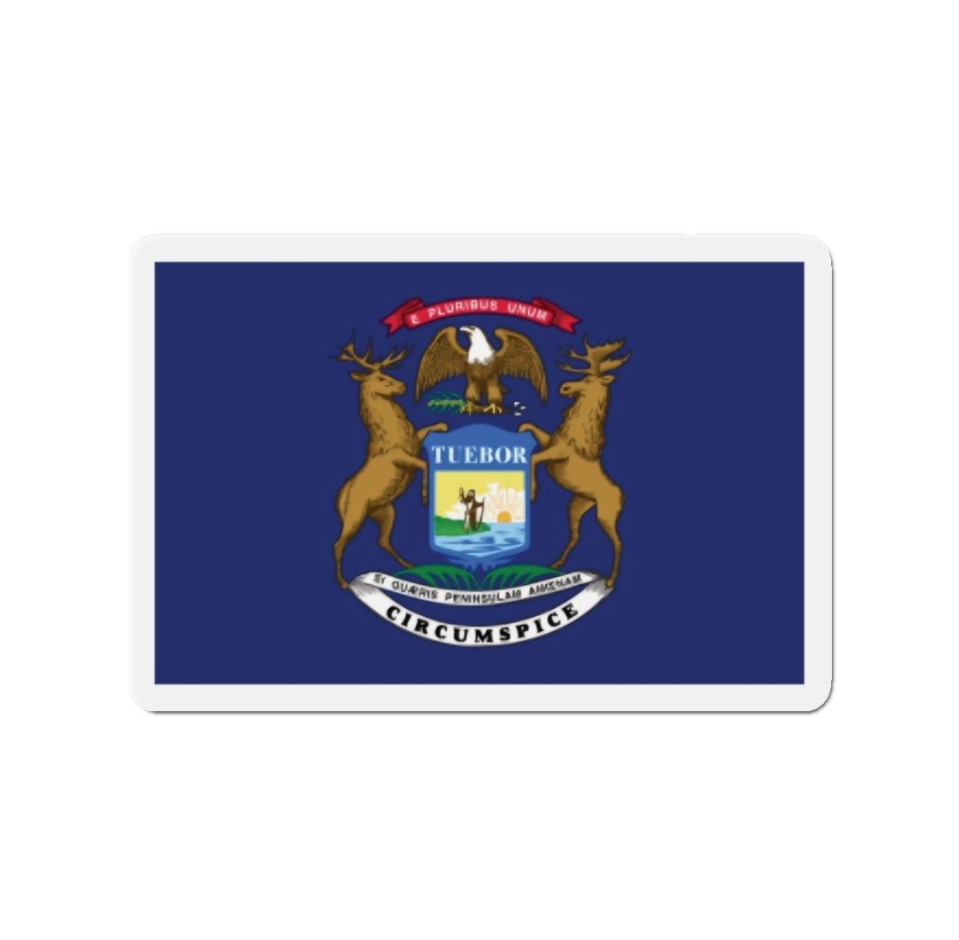 Michigan Flag - Magnet