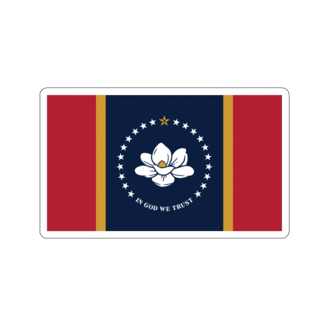 Mississippi Flag - Decal