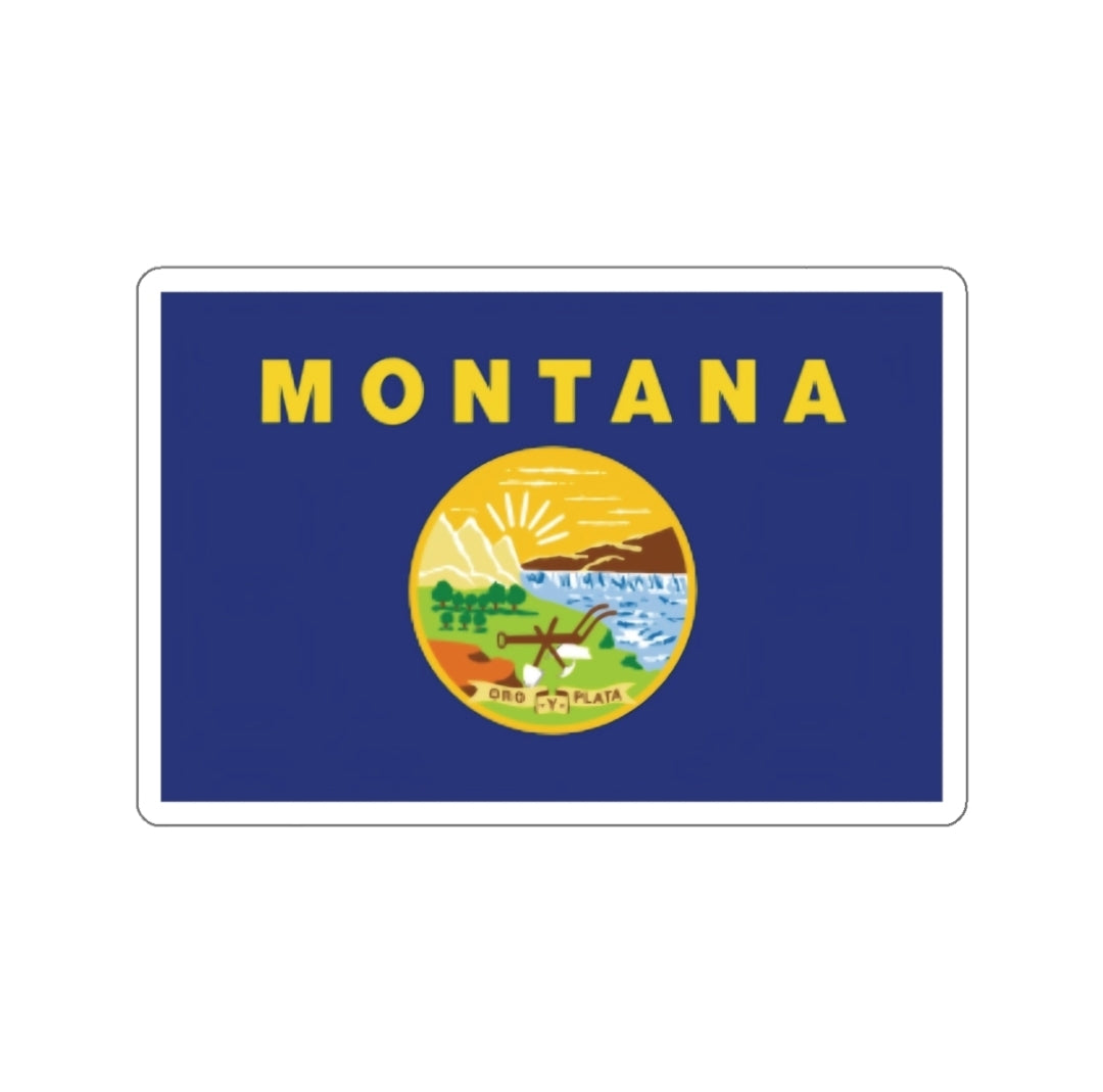 Montana Flag - Decal