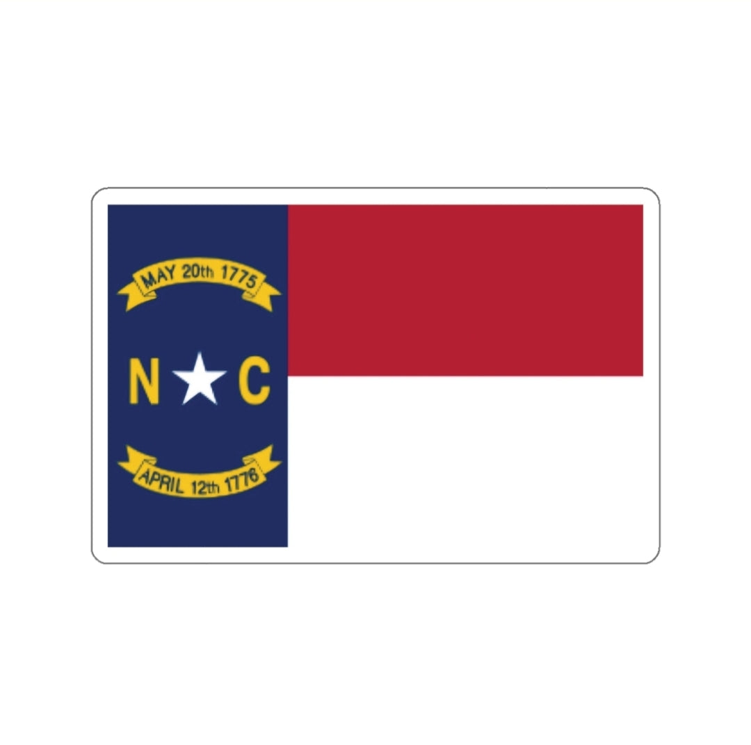 North Carolina Flag - Decal