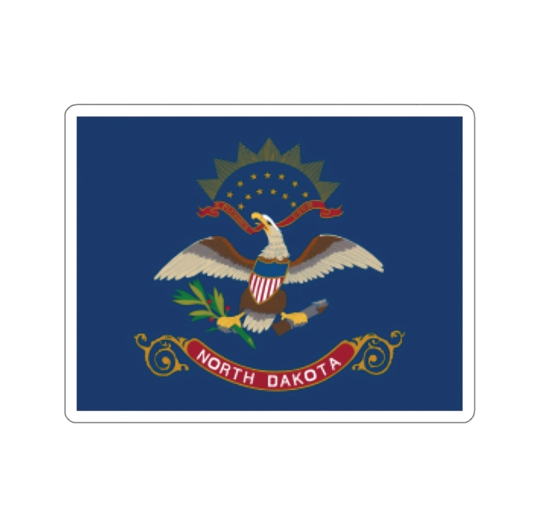 North Dakota Flag - Decal