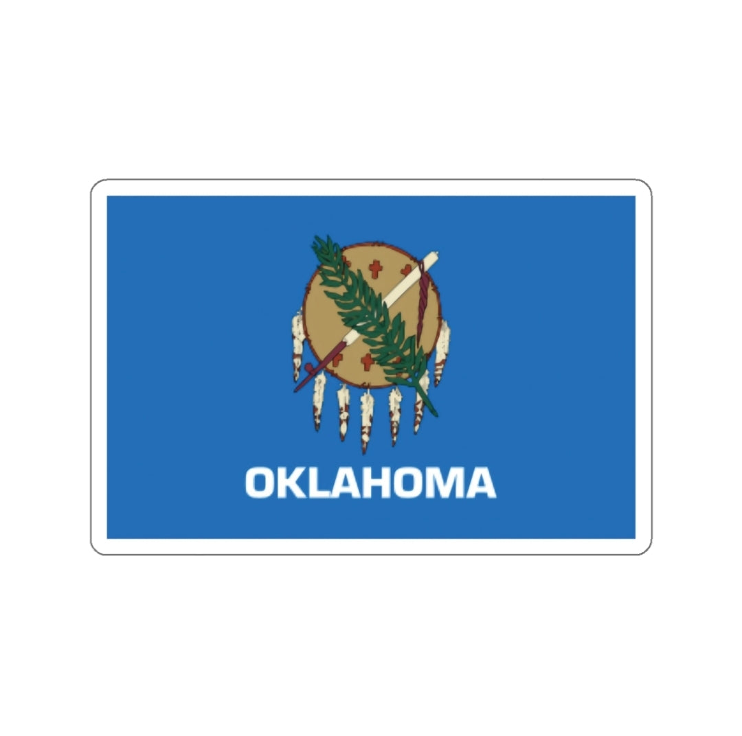 Oklahoma Flag - Decal