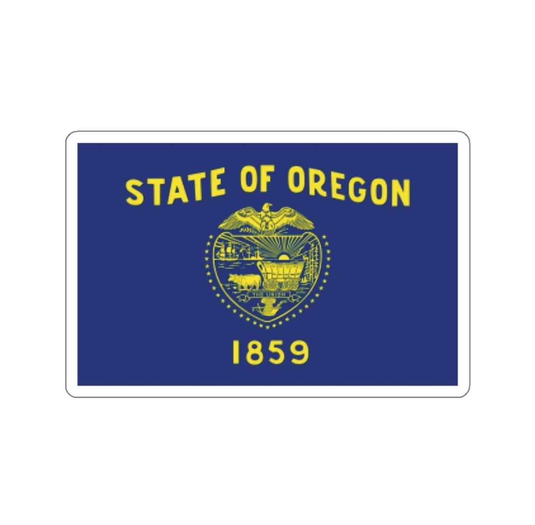 Oregon Flag - Decal