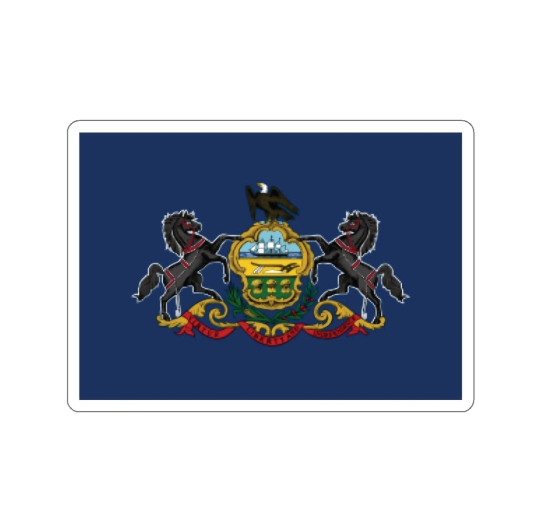 Pennsylvania Flag - Decal