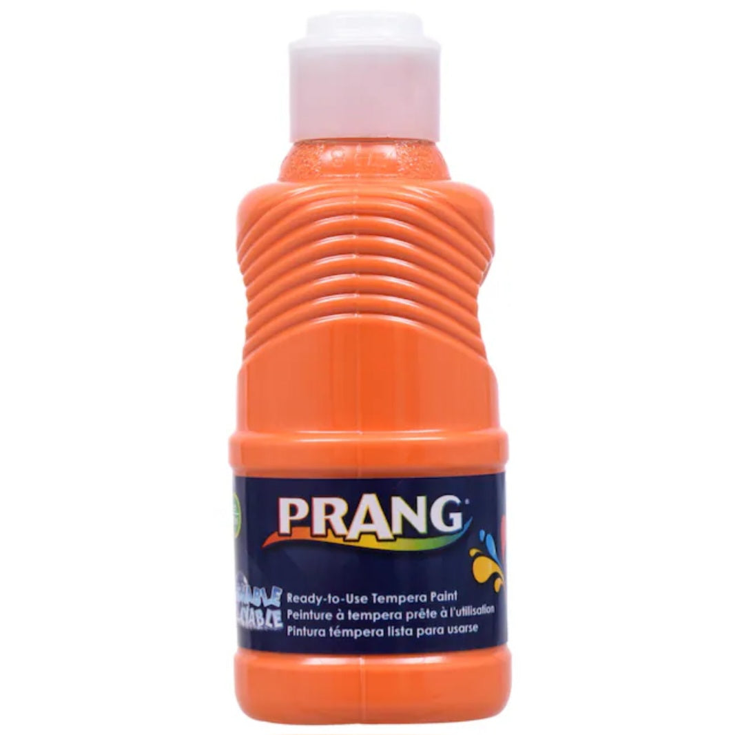 Prang Tempera Orange Paint