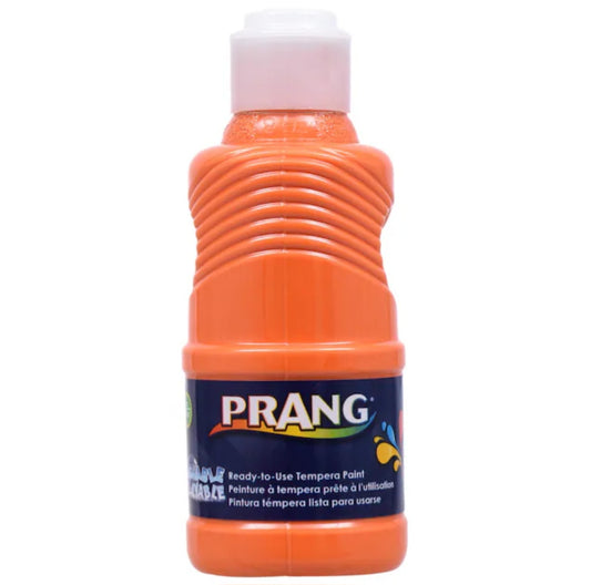 Prang Tempera Orange Paint