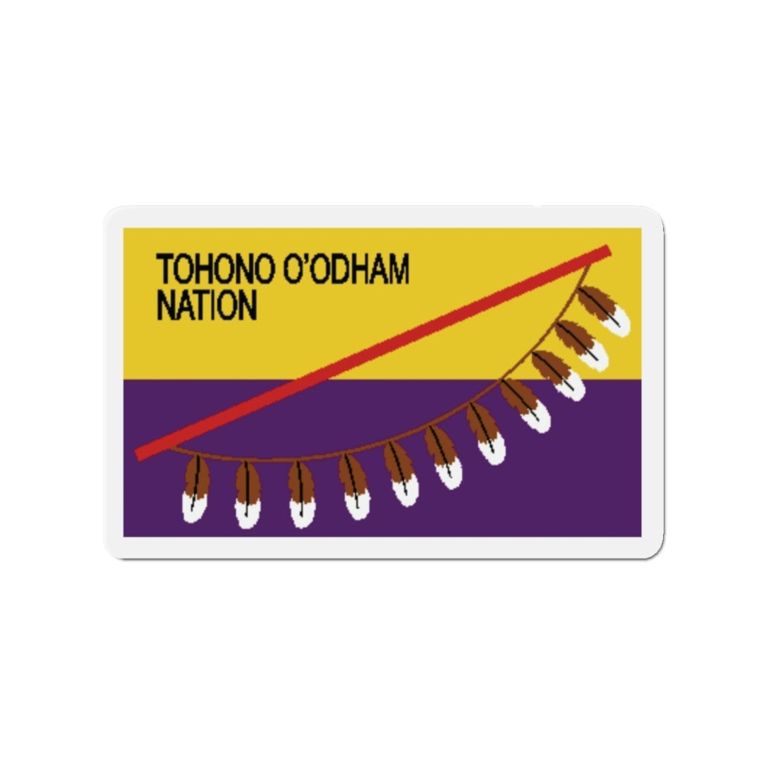 Tohono Oʼodham Nation Flag - Magnet