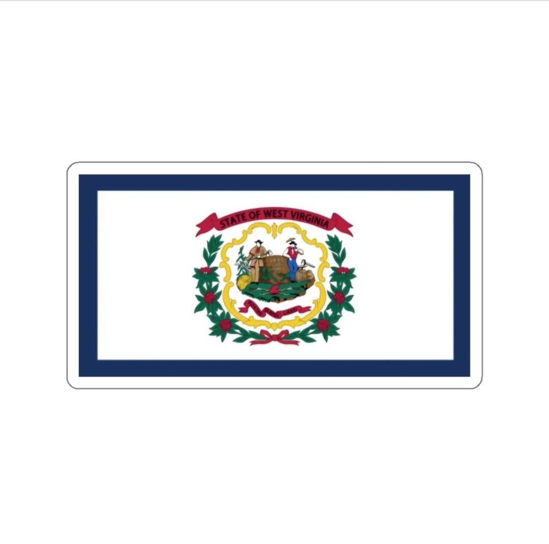 West Virginia Flag - Decal