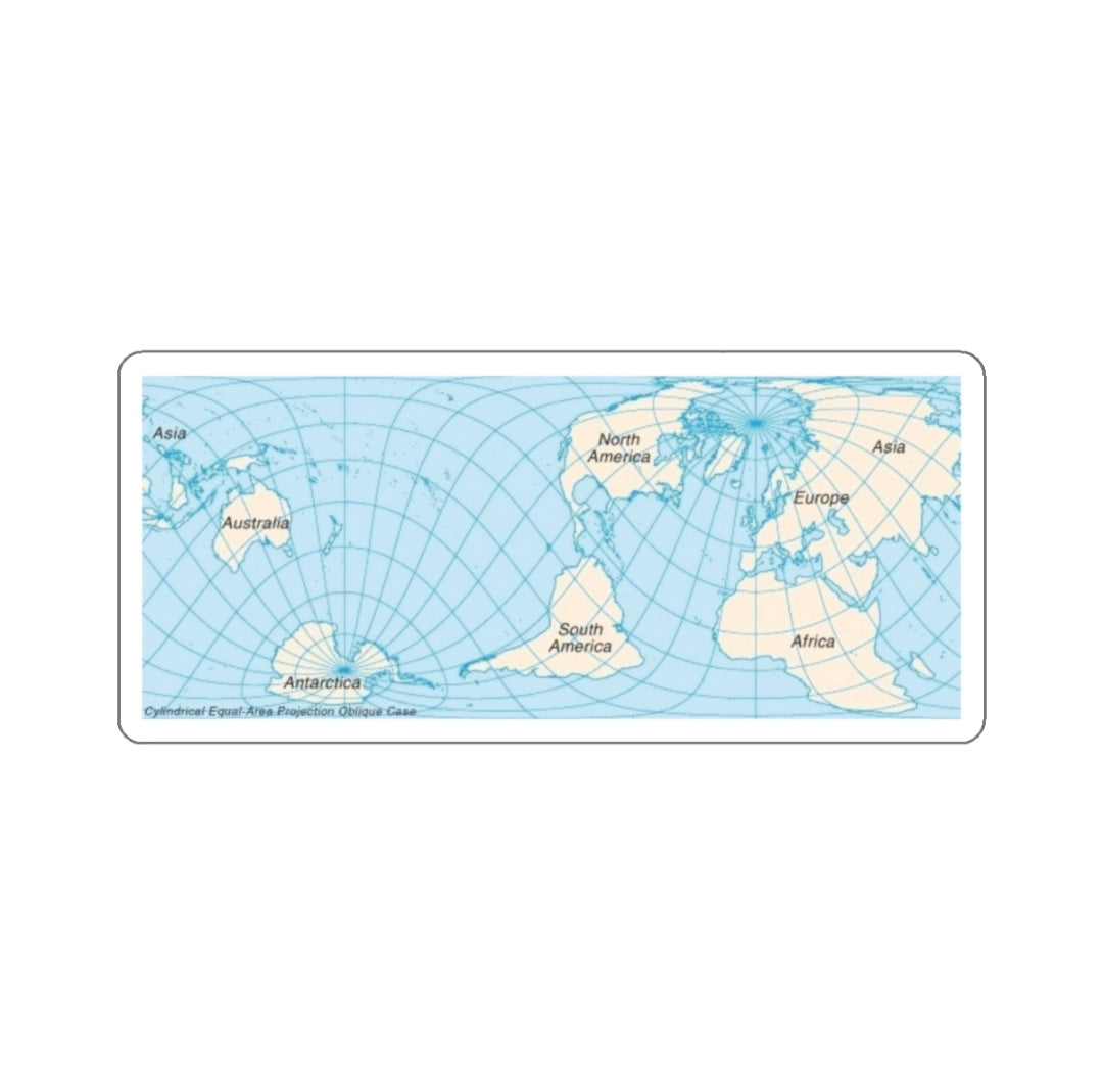 World Map - Decal