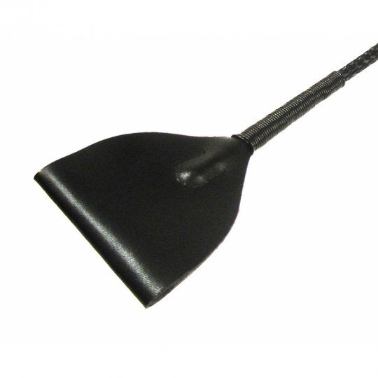 Leather Riding Crop - Black